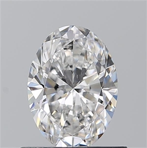 Picture of Natural Diamond 0.70 Carats, Oval with  Cut, E Color, VS2 Clarity and Certified by GIA