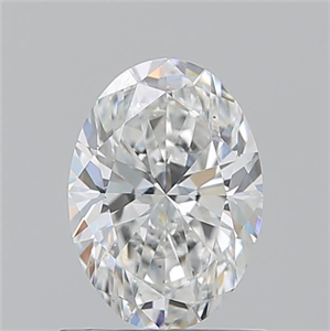 Picture of Natural Diamond 1.01 Carats, Oval with  Cut, F Color, VS2 Clarity and Certified by GIA
