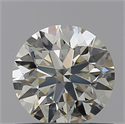 Natural Diamond 0.54 Carats, Round with Excellent Cut, M Color, VS1 Clarity and Certified by GIA