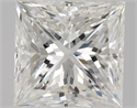 Natural Diamond 1.01 Carats, Princess with  Cut, G Color, VVS2 Clarity and Certified by GIA