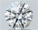 Natural Diamond 1.00 Carats, Round with Excellent Cut, I Color, SI1 Clarity and Certified by GIA