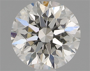 Picture of Natural Diamond 0.91 Carats, Round with Excellent Cut, H Color, VVS2 Clarity and Certified by IGI