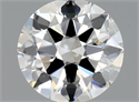 Natural Diamond 0.40 Carats, Round with Excellent Cut, G Color, SI2 Clarity and Certified by GIA