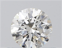 Natural Diamond 0.41 Carats, Round with Excellent Cut, H Color, VVS1 Clarity and Certified by GIA