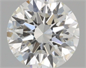 Diamante Natural 0.62 quilates, Redondo , Color I, claridad VVS1 y certificado GIA