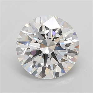 Picture of Lab Grown Diamond 5.09 Carats, Round with Ideal Cut, F Color, VS1 Clarity and Certified by IGI