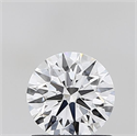 Del inventario de diamantes de laboratorio, 1.02 quilates, Redondo , Color D, claridad VVS2 y certificado IGI