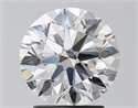 Natural Diamond 2.26 Carats, Round with Excellent Cut, F Color, VS1 Clarity and Certified by GIA