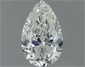 Natural Diamond 0.50 Carats, Pear with  Cut, I Color, VS1 Clarity and Certified by IGI