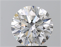 Natural Diamond 2.00 Carats, Round with Excellent Cut, E Color, SI1 Clarity and Certified by GIA
