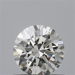 Foto Diamante Natural 0.51 quilates, Redondo , Color H, claridad IF y certificado IGI de