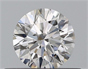 Natural Diamond 0.40 Carats, Round with Very Good Cut, E Color, VS1 Clarity and Certified by GIA