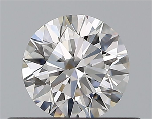 Picture of Natural Diamond 0.40 Carats, Round with Very Good Cut, E Color, VS1 Clarity and Certified by GIA