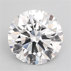 Picture of Lab Grown Diamond 3.04 Carats, Round with Ideal Cut, E Color, VS1 Clarity and Certified by IGI