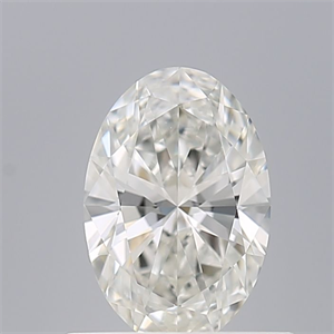 Foto Diamante Natural 0.51 quilates, Ovalado , Color G, claridad IF y certificado GIA de
