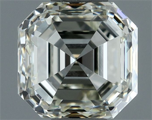 Picture of Natural Diamond 1.00 Carats, Asscher with  Cut, J Color, VVS1 Clarity and Certified by IGI