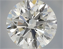 Diamante Natural 0.74 quilates, Redondo , Color F, claridad VVS2 y certificado IGI