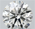 Natural Diamond 0.70 Carats, Round with Excellent Cut, I Color, SI1 Clarity and Certified by IGI