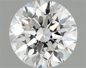 Picture of Lab Grown Diamond 1.27 Carats, Round with Excellent Cut, E Color, VS1 Clarity and Certified by IGI