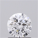 Del inventario de diamantes de laboratorio, 0.72 quilates, Redondo , Color D, claridad VVS1 y certificado IGI