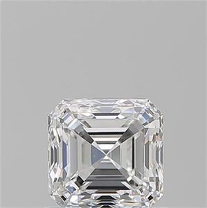 Foto Diamante Natural 0.91 quilates, Asscher , Color E, claridad VS1 y certificado GIA de