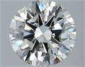 Diamante Natural 3.01 quilates, Redondo , Color I, claridad SI1 y certificado GIA