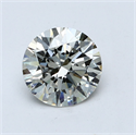 Diamante Natural 2.01 quilates, Redondo , Color J, claridad SI2 y certificado GIA