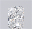 Natural Diamond 0.56 Carats, Radiant with  Cut, G Color, VVS2 Clarity and Certified by GIA