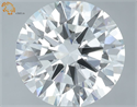 Del inventario de diamantes de laboratorio, 2.30 quilates, Redondo , Color F, claridad VVS2 y certificado IGI