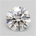 Lab Grown Diamond 2.89 Carats, Round with Ideal Cut, D Color, IF Clarity and Certified by IGI