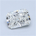 Diamante Natural 1.00 quilates, Radiante , Color G, claridad VVS2 y certificado GIA