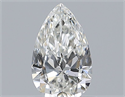 Natural Diamond 0.50 Carats, Pear with  Cut, G Color, SI1 Clarity and Certified by GIA