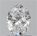 Diamante Natural 0.99 quilates, Ovalado , Color D, claridad SI1 y certificado GIA