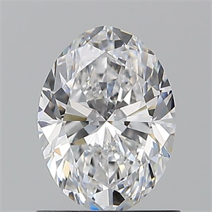 Foto Diamante Natural 0.99 quilates, Ovalado , Color D, claridad SI1 y certificado GIA de