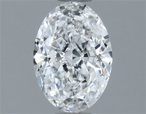 Picture of Natural Diamond 1.00 Carats, Oval with  Cut, D Color, VS2 Clarity and Certified by GIA
