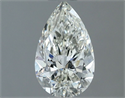 Natural Diamond 0.70 Carats, Pear with  Cut, H Color, VS2 Clarity and Certified by IGI