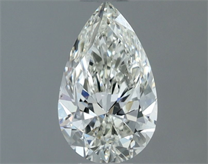 Picture of Natural Diamond 0.70 Carats, Pear with  Cut, H Color, VS2 Clarity and Certified by IGI