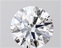 Lab Grown Diamond 1.50 Carats, Round with Ideal Cut, D Color, VVS2 Clarity and Certified by IGI