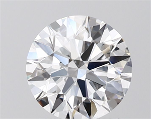 Picture of Lab Grown Diamond 1.50 Carats, Round with Ideal Cut, D Color, VVS2 Clarity and Certified by IGI