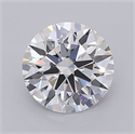 Del inventario de diamantes de laboratorio, 1.54 quilates, Redondo , Color E, claridad VVS2 y certificado IGI