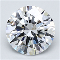 Diamante Natural 1.89 quilates, Redondo , Color D, claridad VS2 y certificado GIA