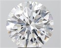 Lab Grown Diamond 5.78 Carats, Round with Ideal Cut, E Color, VS2 Clarity and Certified by IGI