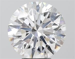 Picture of Lab Grown Diamond 5.78 Carats, Round with Ideal Cut, E Color, VS2 Clarity and Certified by IGI