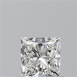 Picture of Natural Diamond 0.70 Carats, Princess with  Cut, I Color, VVS1 Clarity and Certified by GIA