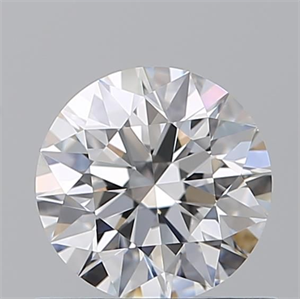 Foto Diamante Natural 0.72 quilates, Redondo , Color F, claridad IF y certificado GIA de