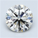 Diamante Natural 3.01 quilates, Redondo , Color K, claridad SI1 y certificado GIA