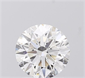 Lab Grown Diamond 1.24 Carats, Round with Ideal Cut, D Color, VVS1 Clarity and Certified by IGI