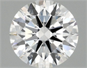 Del inventario de diamantes de laboratorio, 2.09 quilates, Redondo , Color E, claridad VS1 y certificado IGI