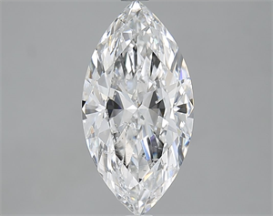 Picture of Natural Diamond 2.50 Carats, Marquise with  Cut, F Color, SI2 Clarity and Certified by GIA