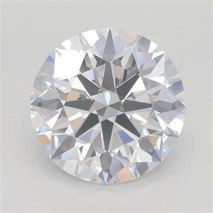 Picture of Lab Grown Diamond 9.03 Carats, Round with Ideal Cut, F Color, IF Clarity and Certified by IGI